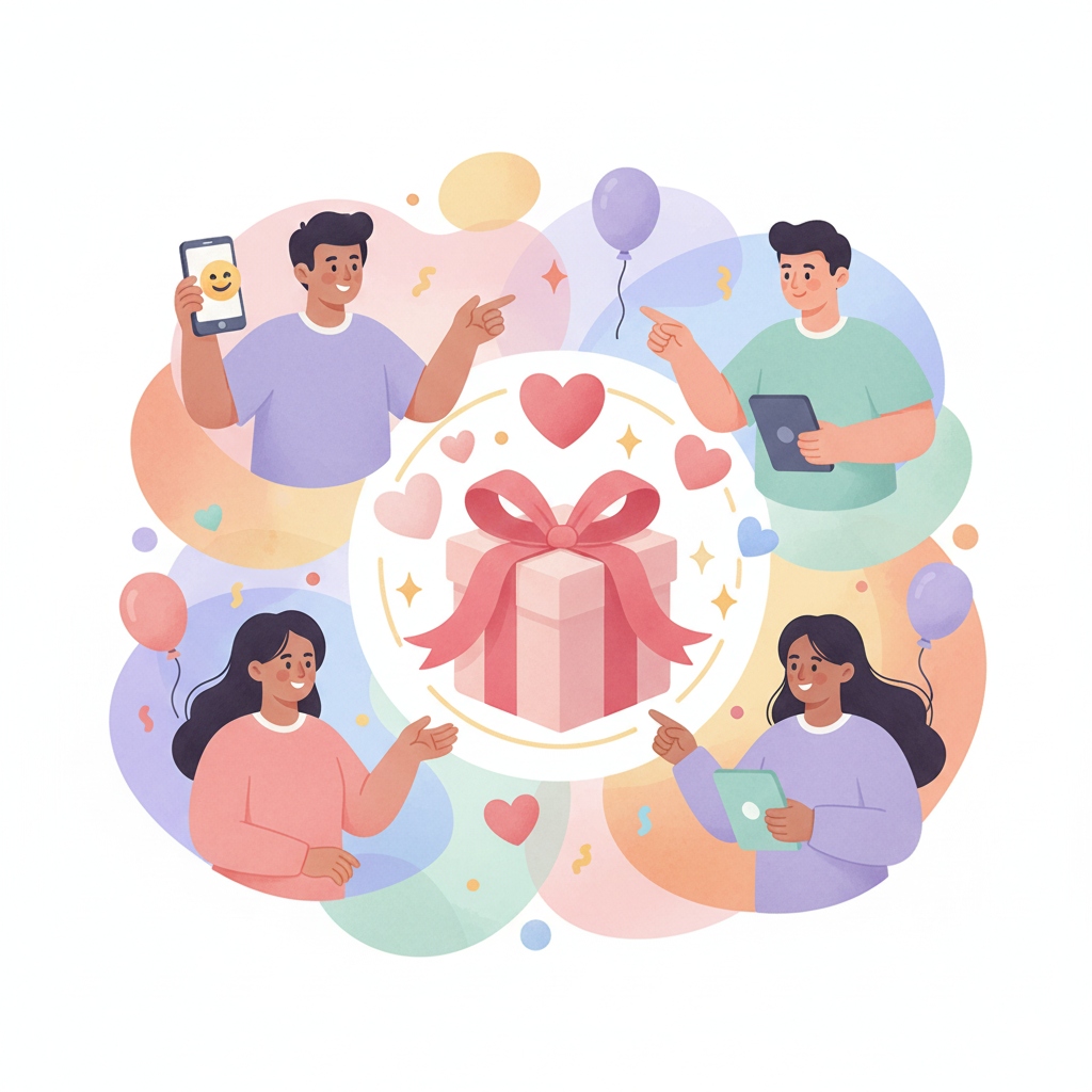 Family unboxing one meaningful gift funded by everyone